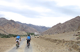 Mountain biking